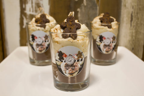 Hot Cocoa Gingerbread Drink Candle