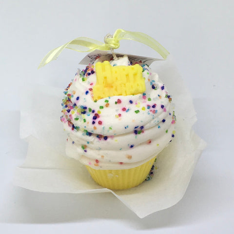 Happy Birthday Cupcake Candle